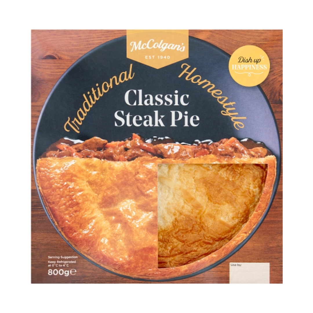 Classic Steak Pie 800g